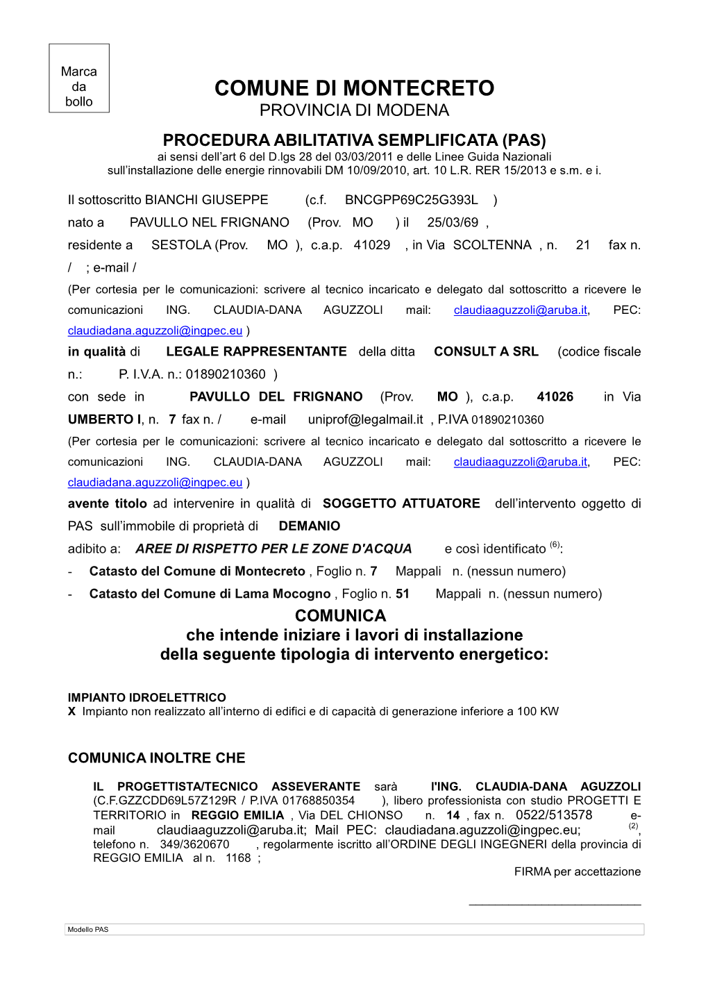 002 Modulo PAS-MONTECRETO 26 02 15