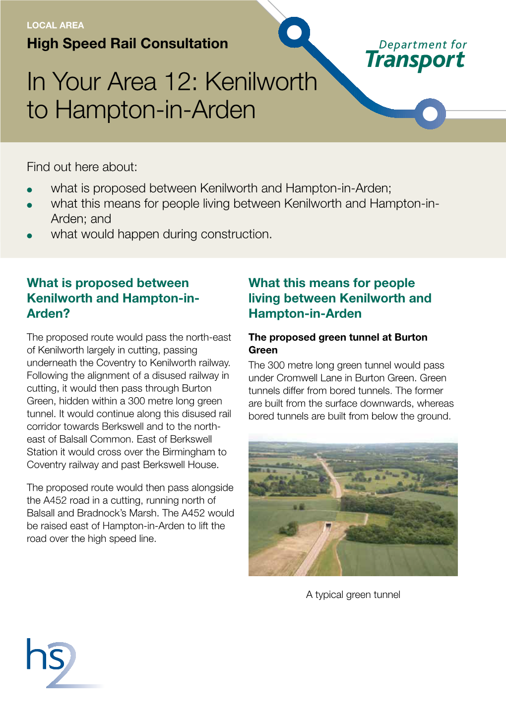 Kenilworth to Hampton-In-Arden