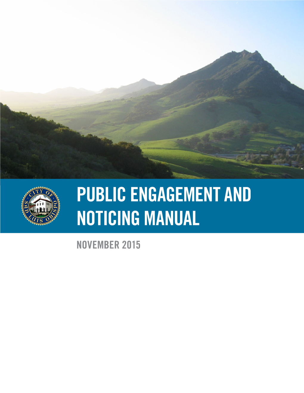 Public Engagement and Noticing Manual