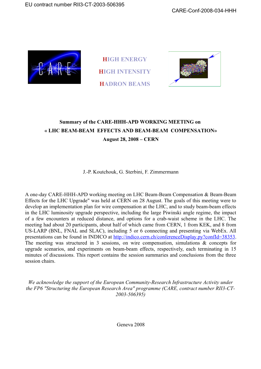 Lhc Beam-Beam Effects and Beam-Beam Compensation