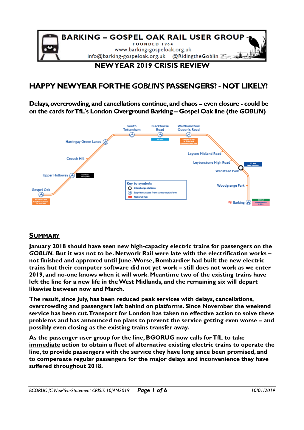 Happy New Year for the Goblin's Passengers? - Not Likely!