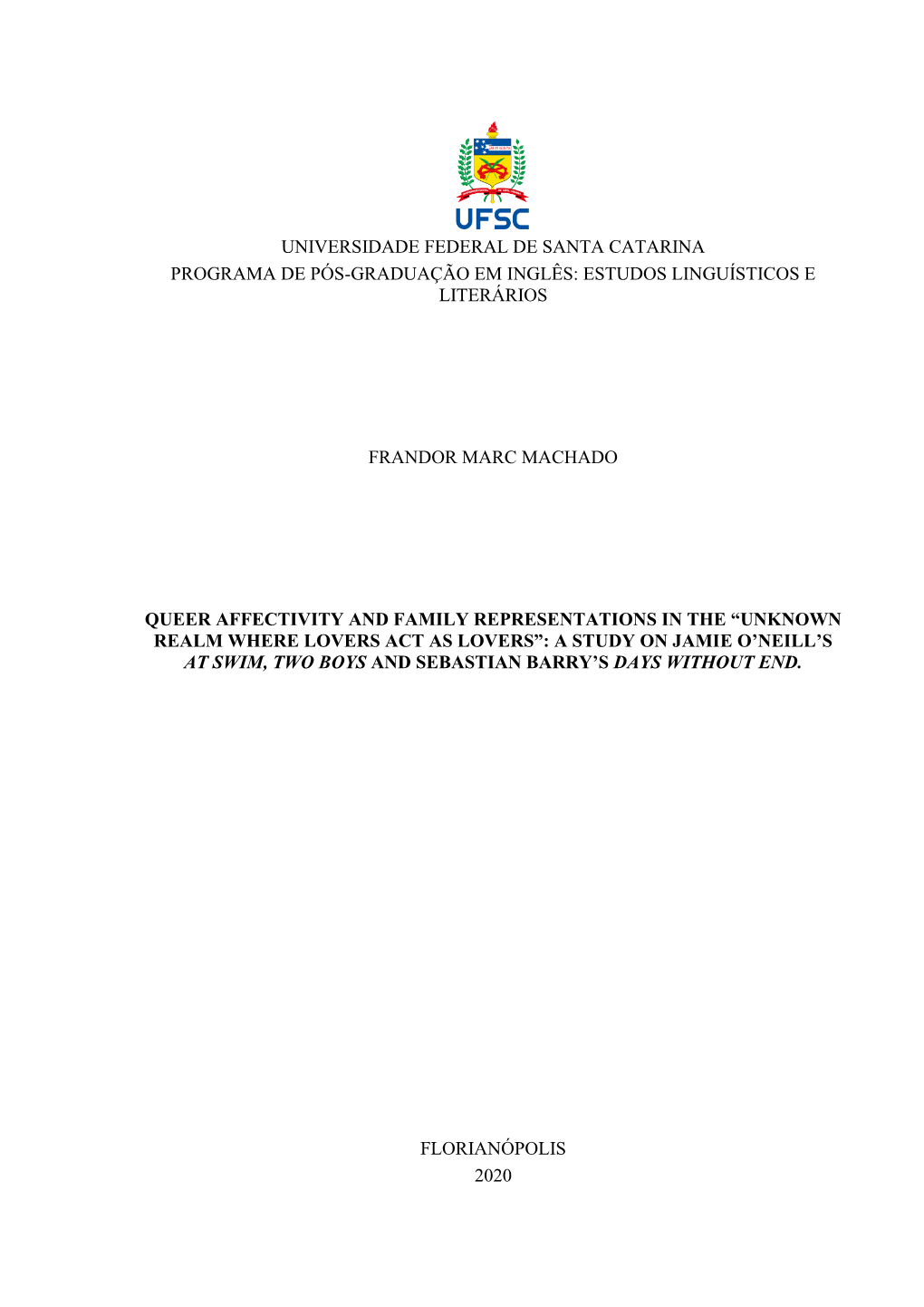 Estudos Linguísticos E Literários Frandor Marc