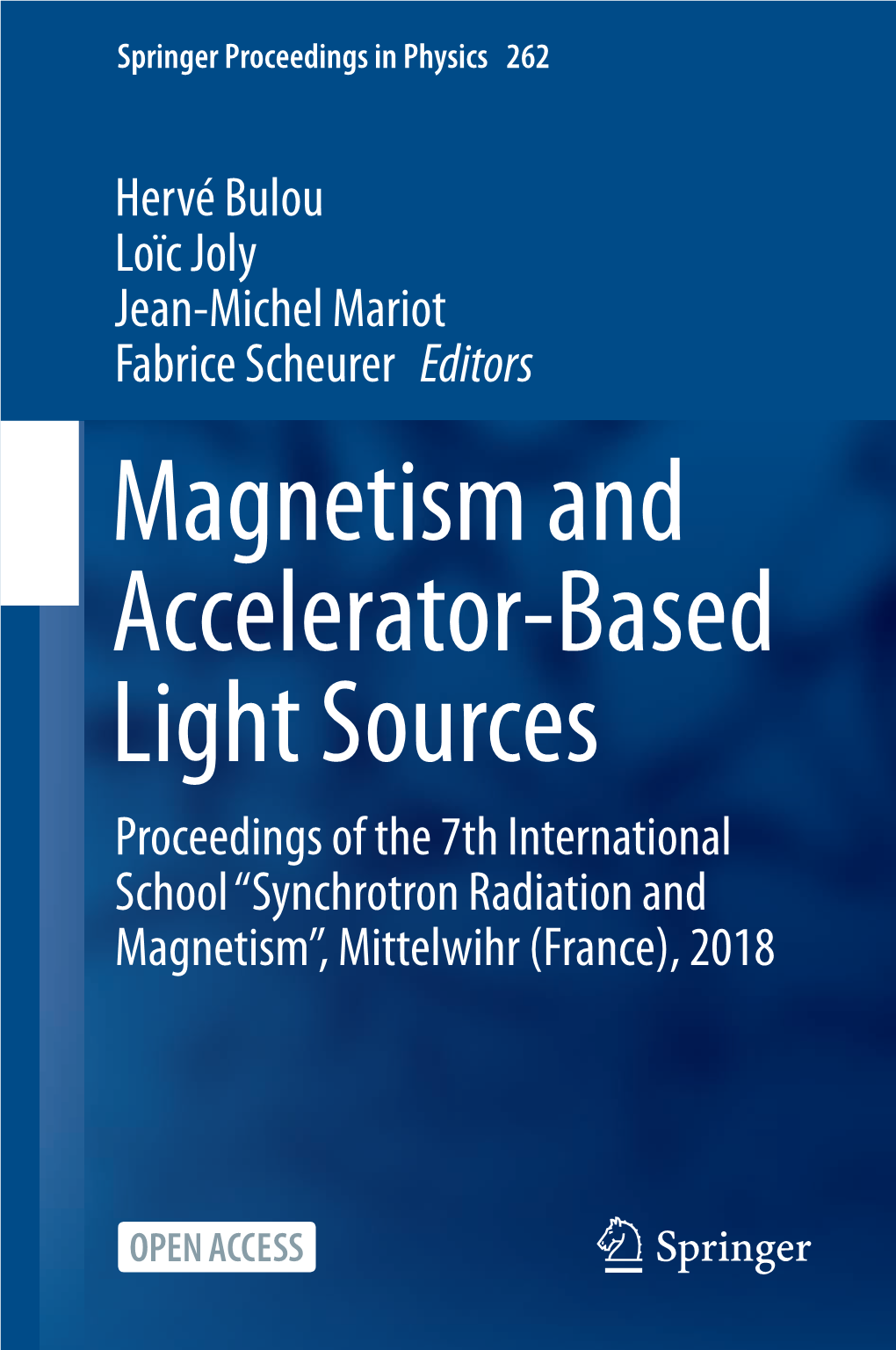 Magnetism and Accelerator-Based Light Sources