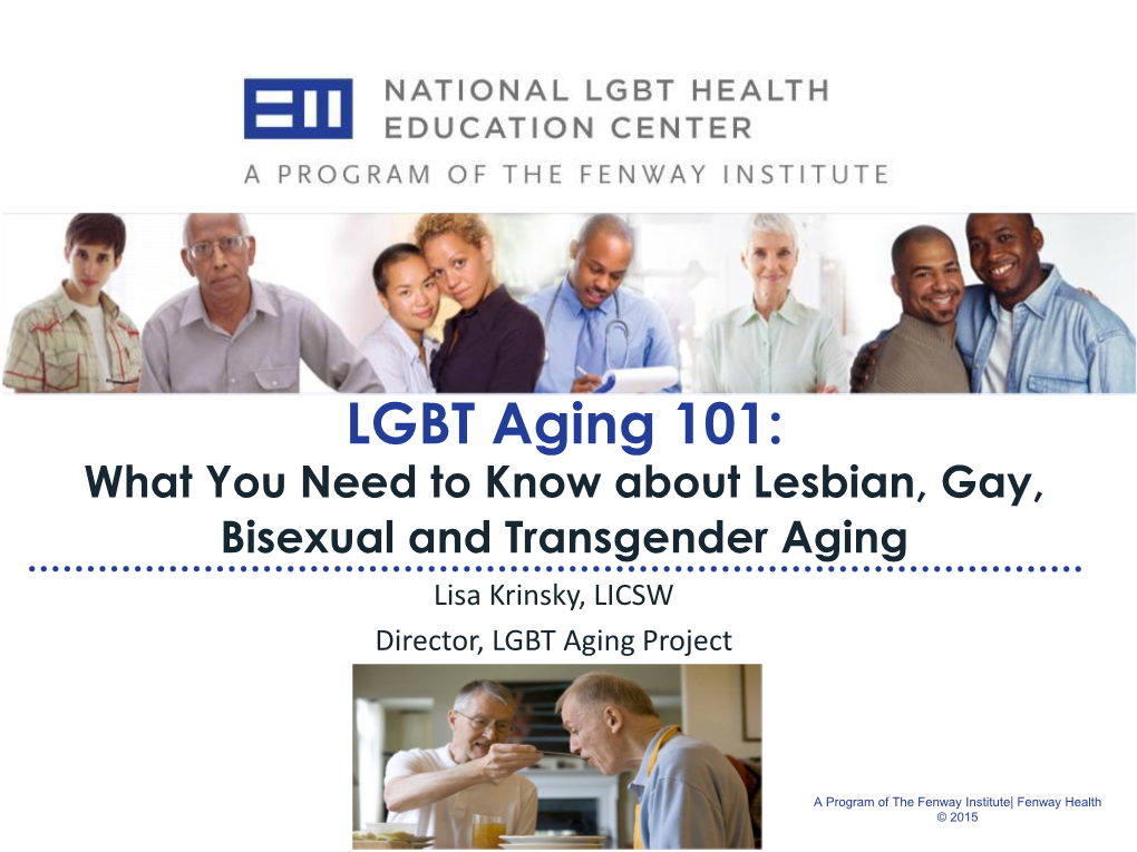 How Many LGBT Older Adults?