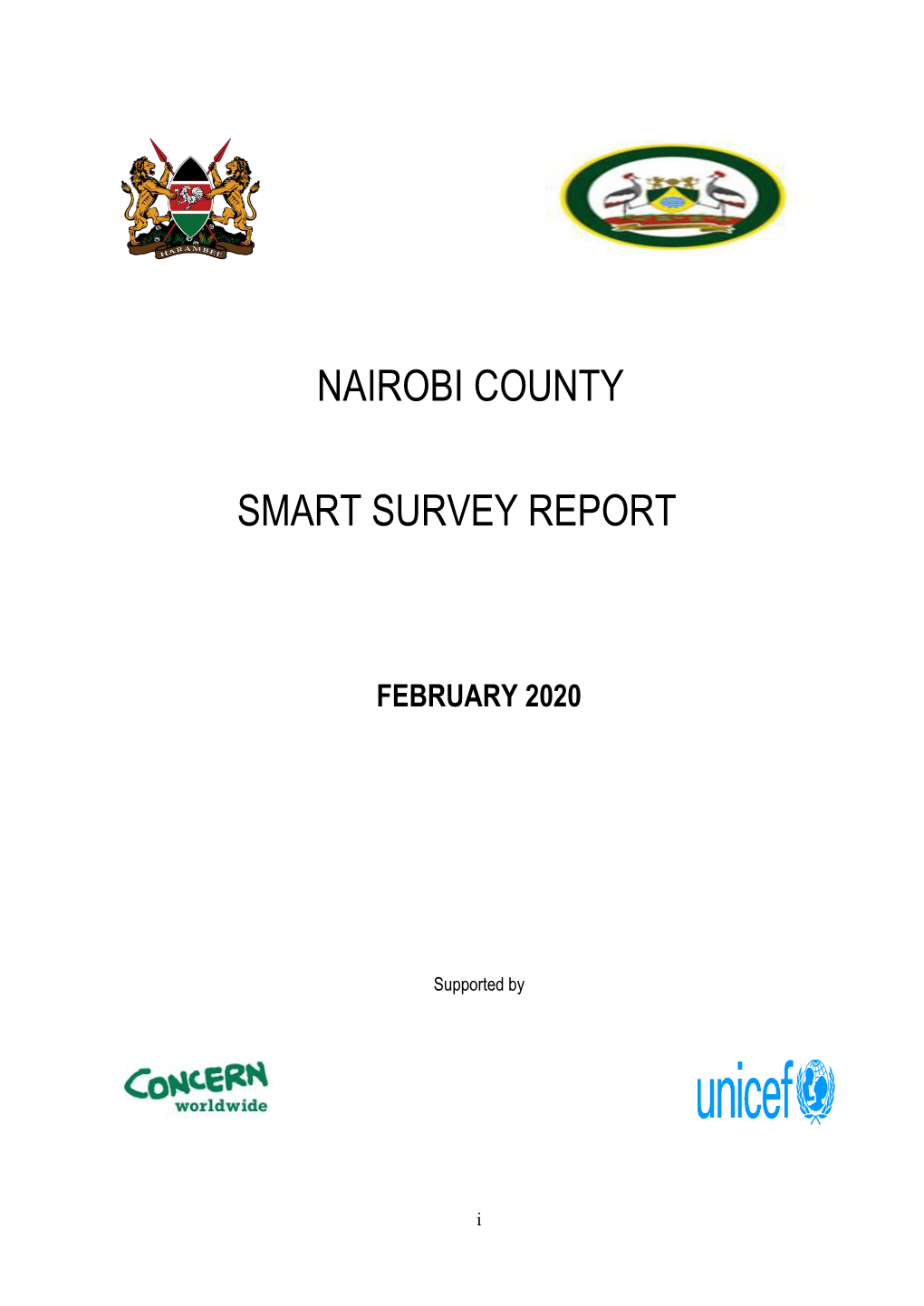 Nairobi County Smart Survey Report