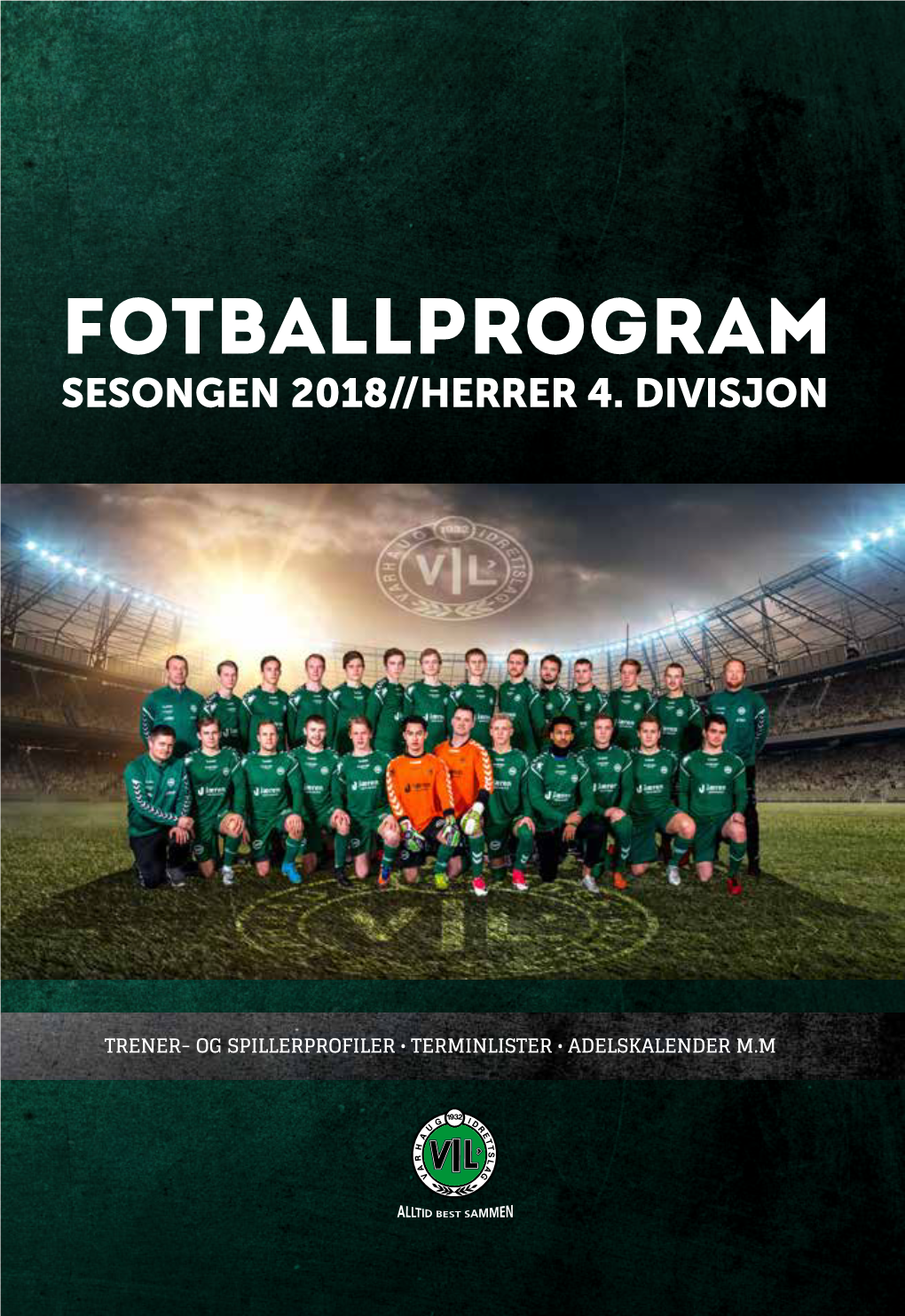 Fotballprogram Sesongen 2018//Herrer 4