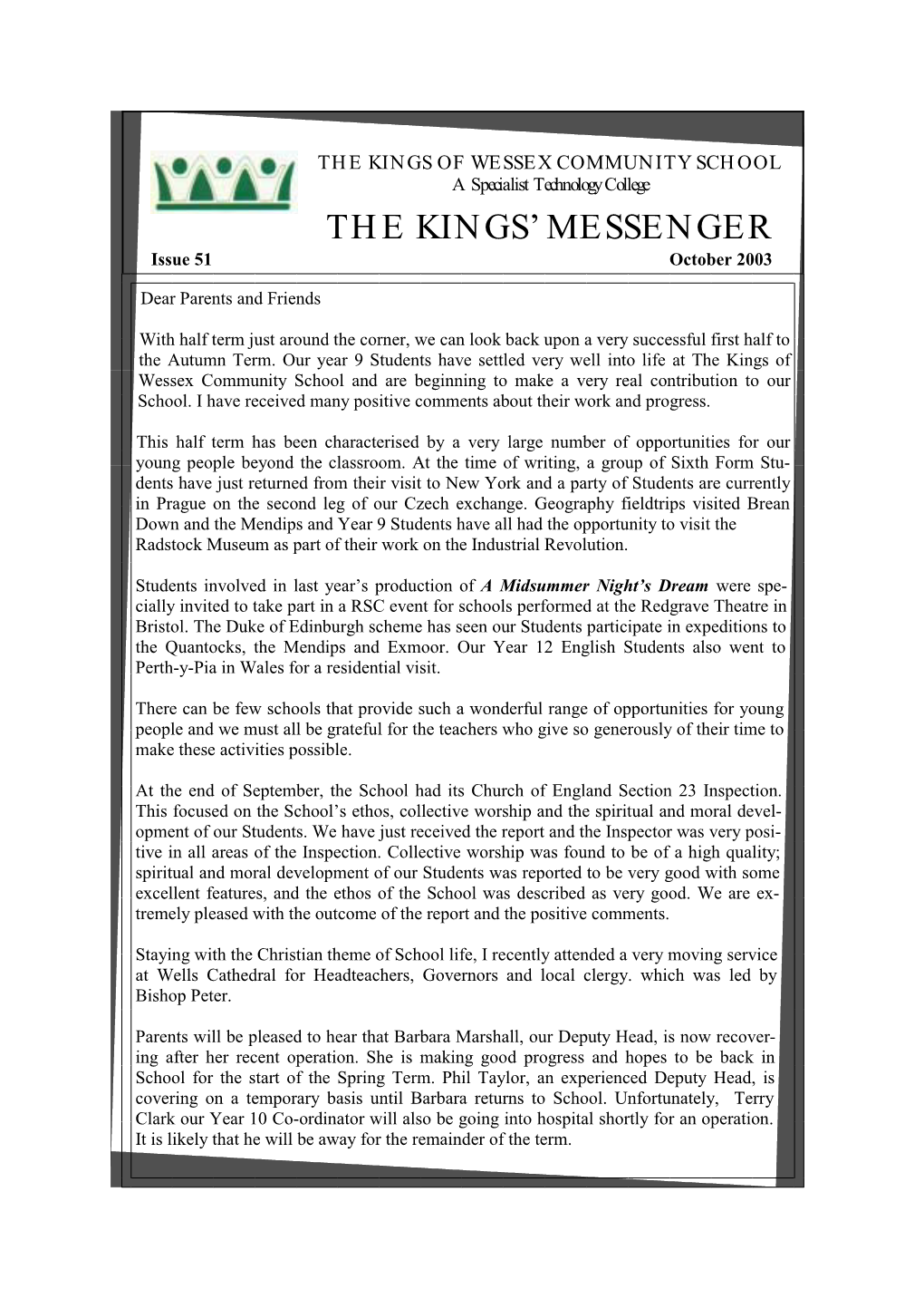 The Kings' Messenger