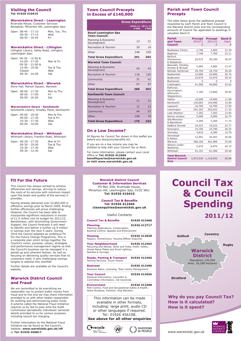 Council Tax Leaflet