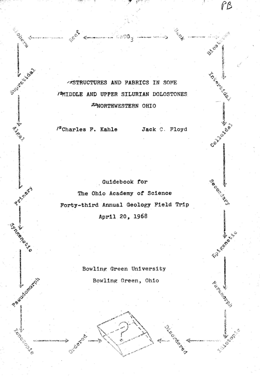 OAS Fld Trp April1968.Pdf (9.766Mb)