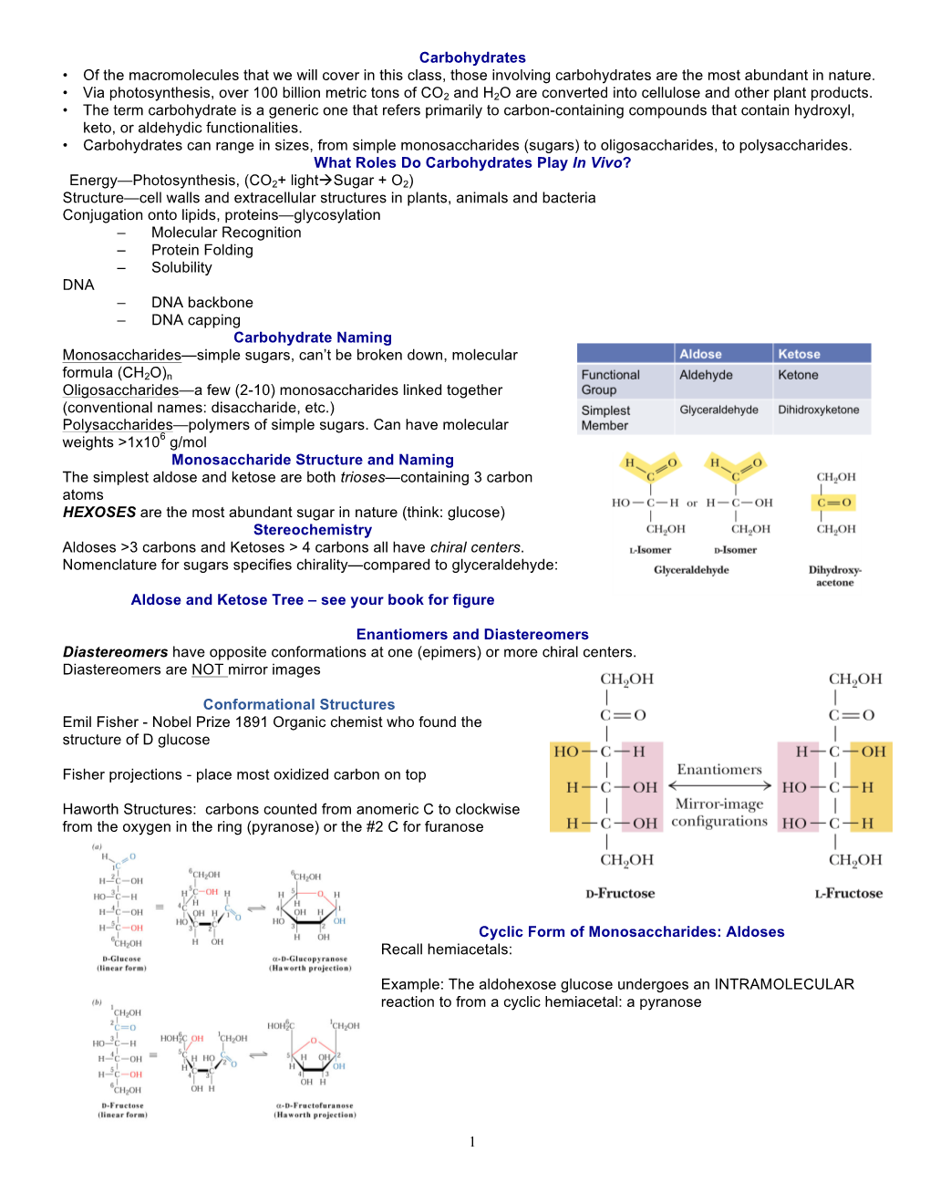 Chem331 Lect 12 Carbos