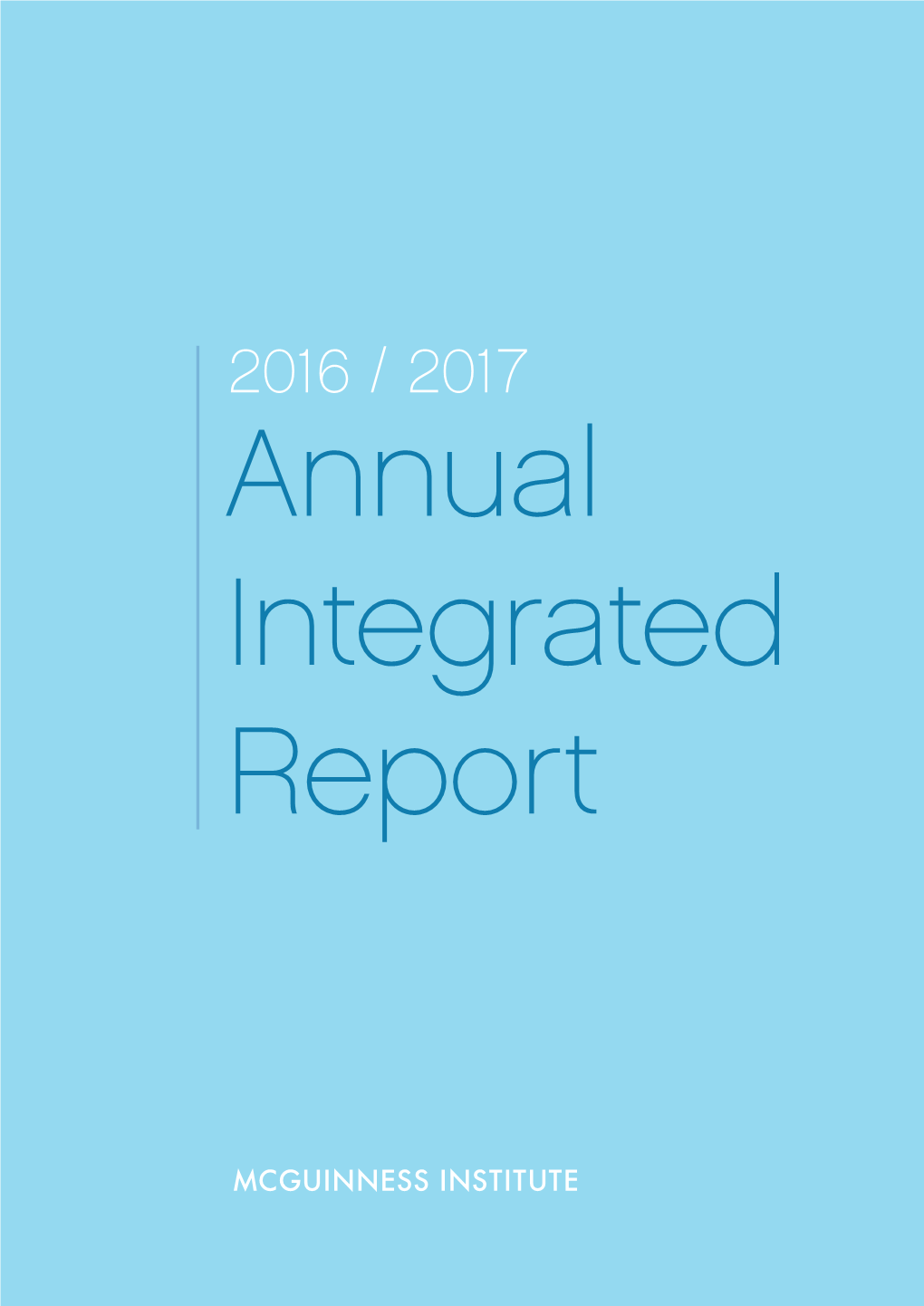 Annual Integrated Report, 2016–2017