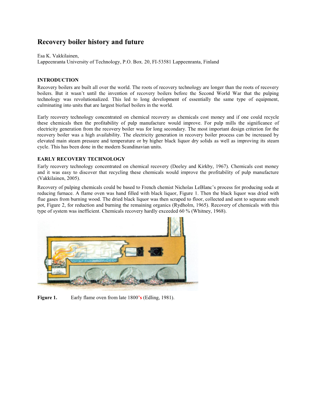 Increasing Electricity Generating Potential from Pulp Mills