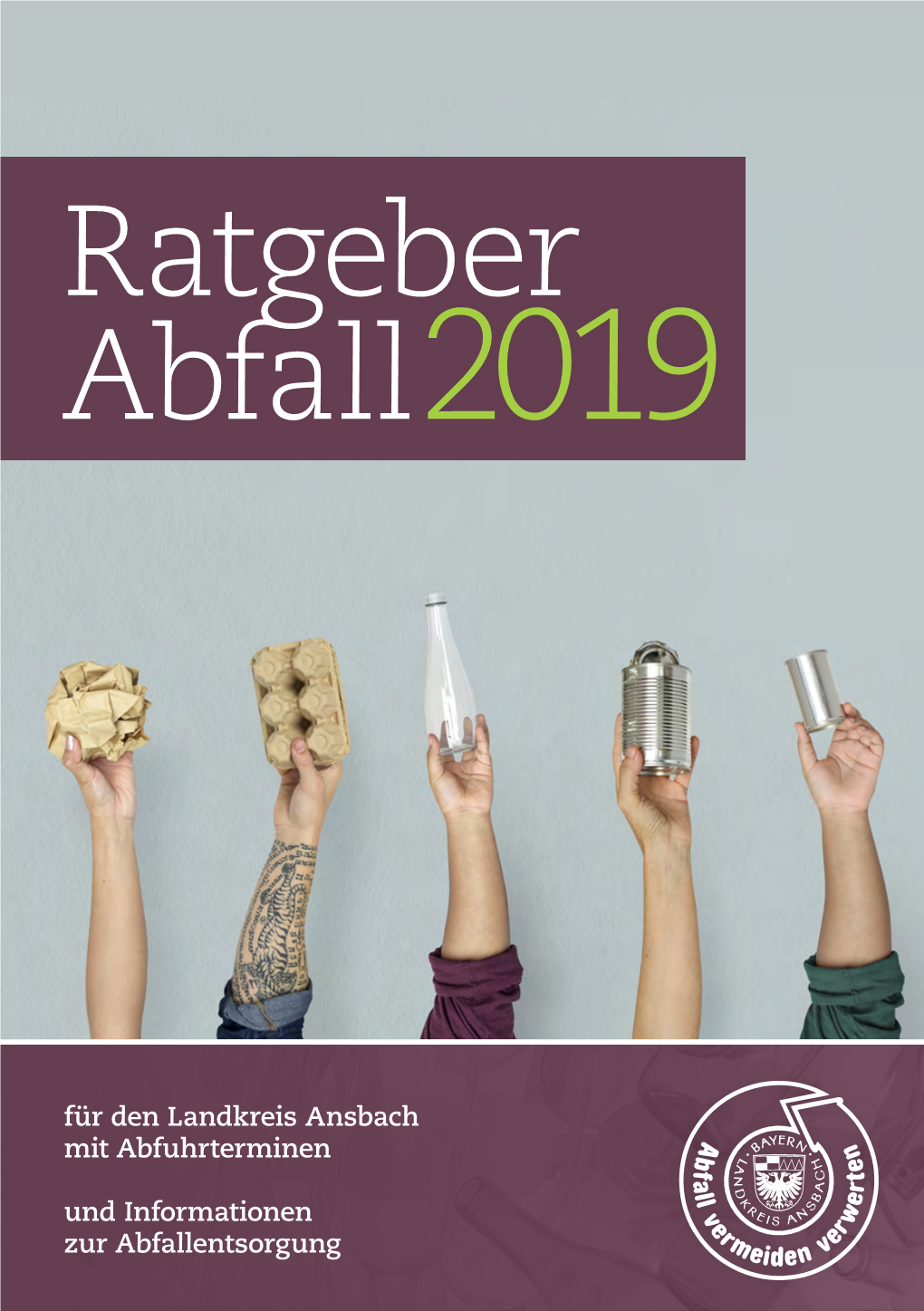 Ratgeber Abfall 2019 C.Indd