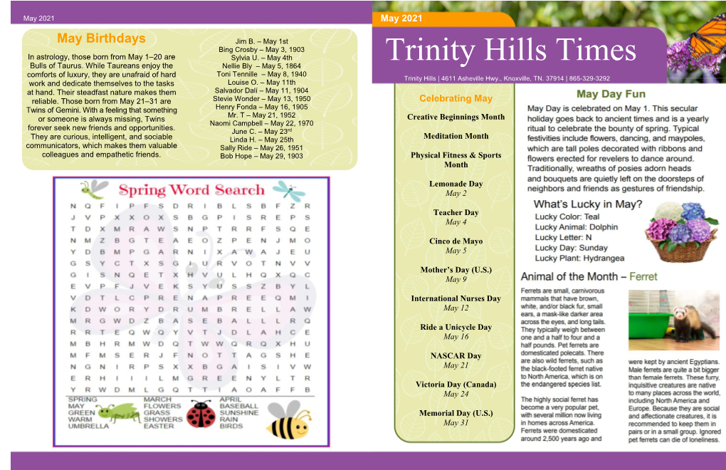 Trinity Hills Times Bulls of Taurus