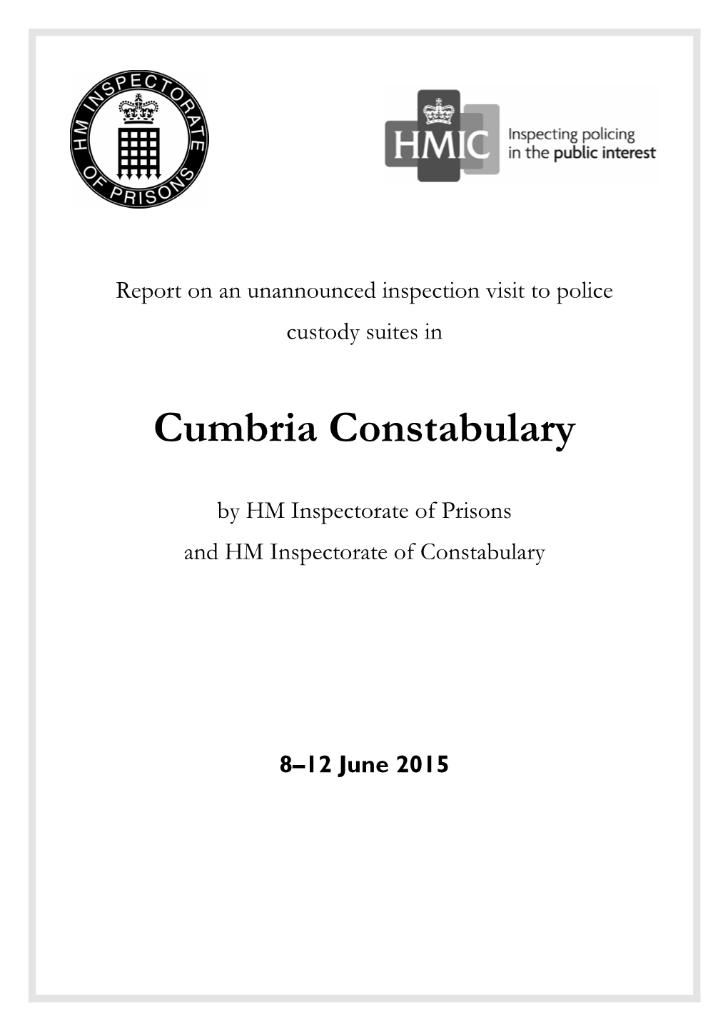 Cumbria Constabulary