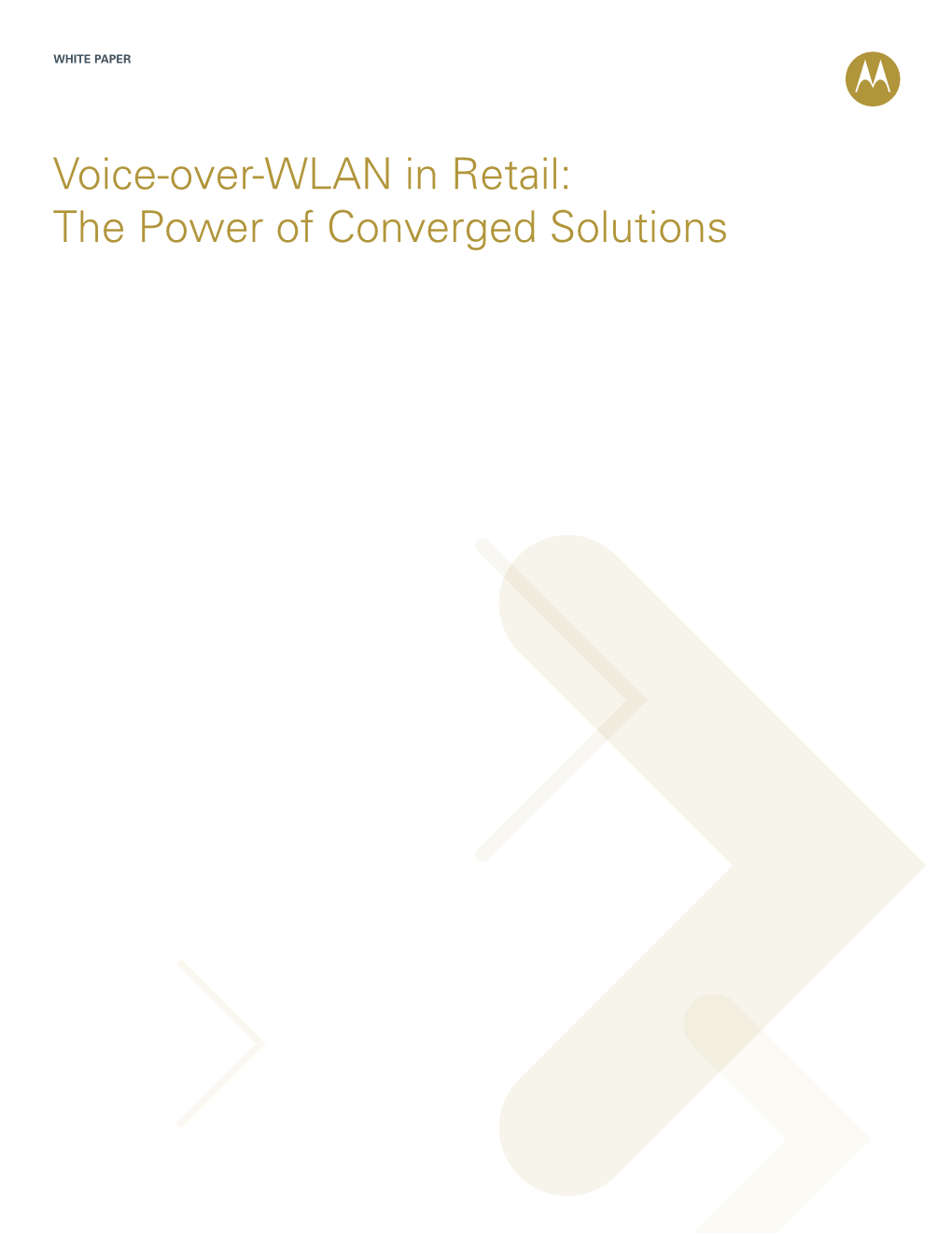 Voice-Over-WLAN in Retail