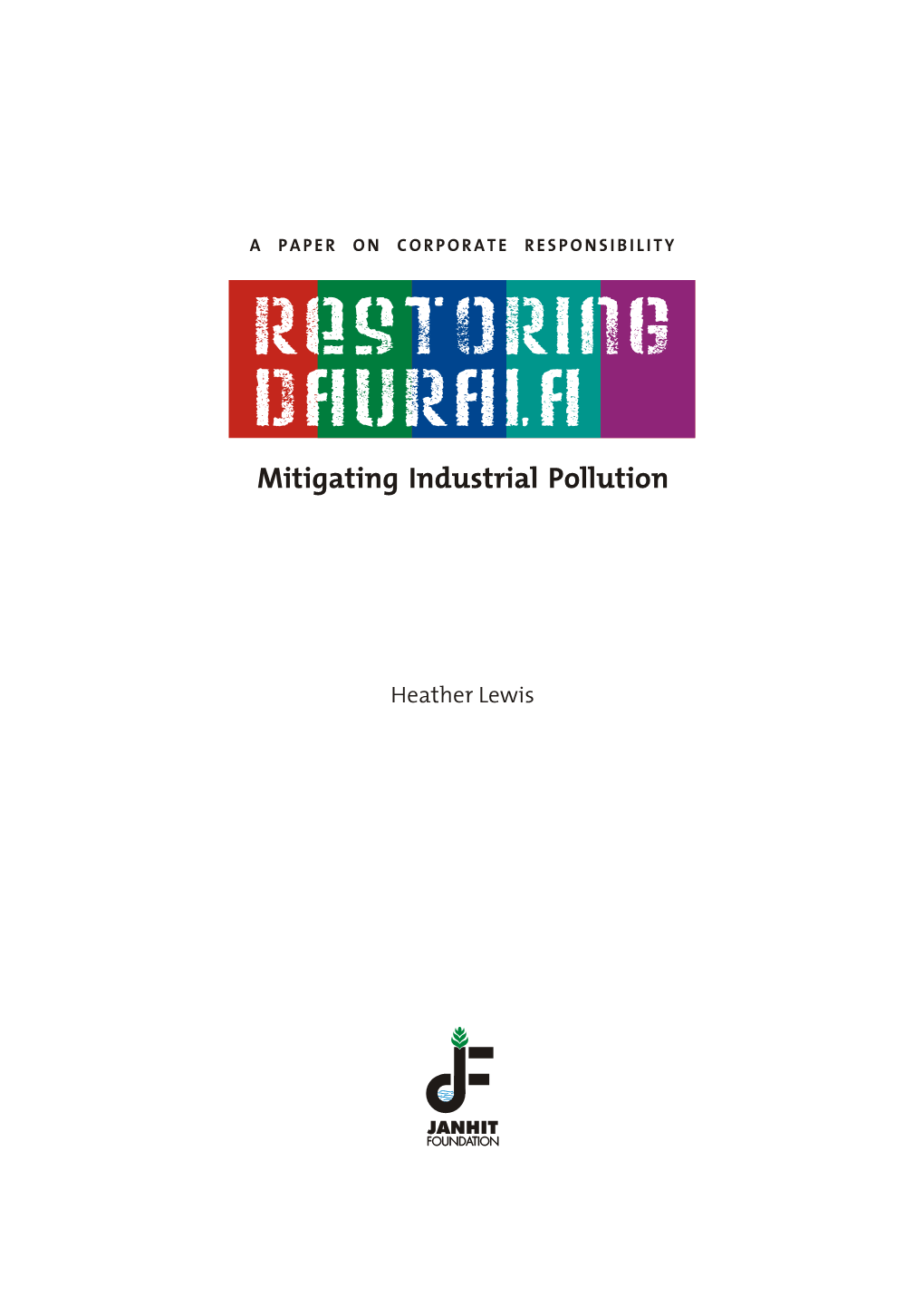 Mitigating Industrial Pollution