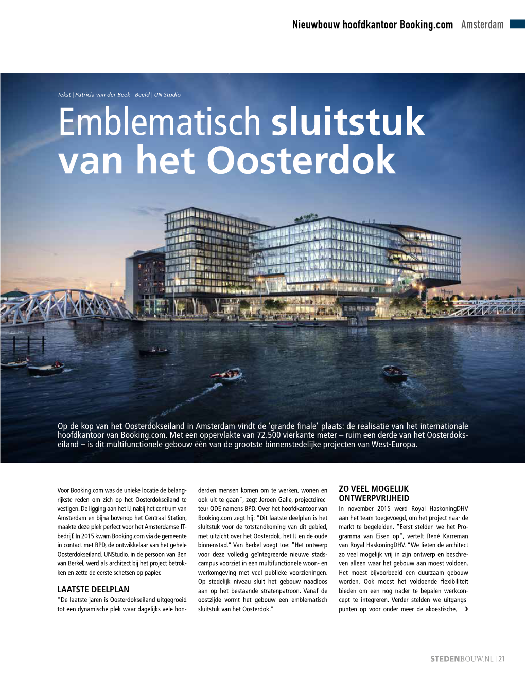 Emblematisch Sluitstuk Van Het Oosterdok