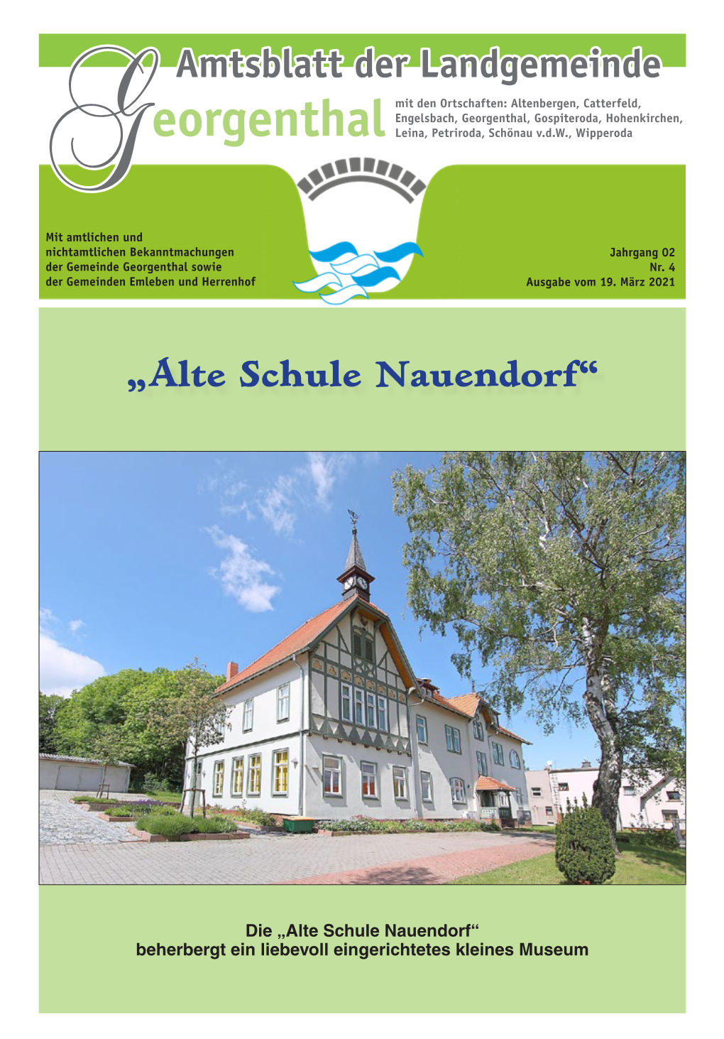 Amtsblatt Nr. 04 / 2021