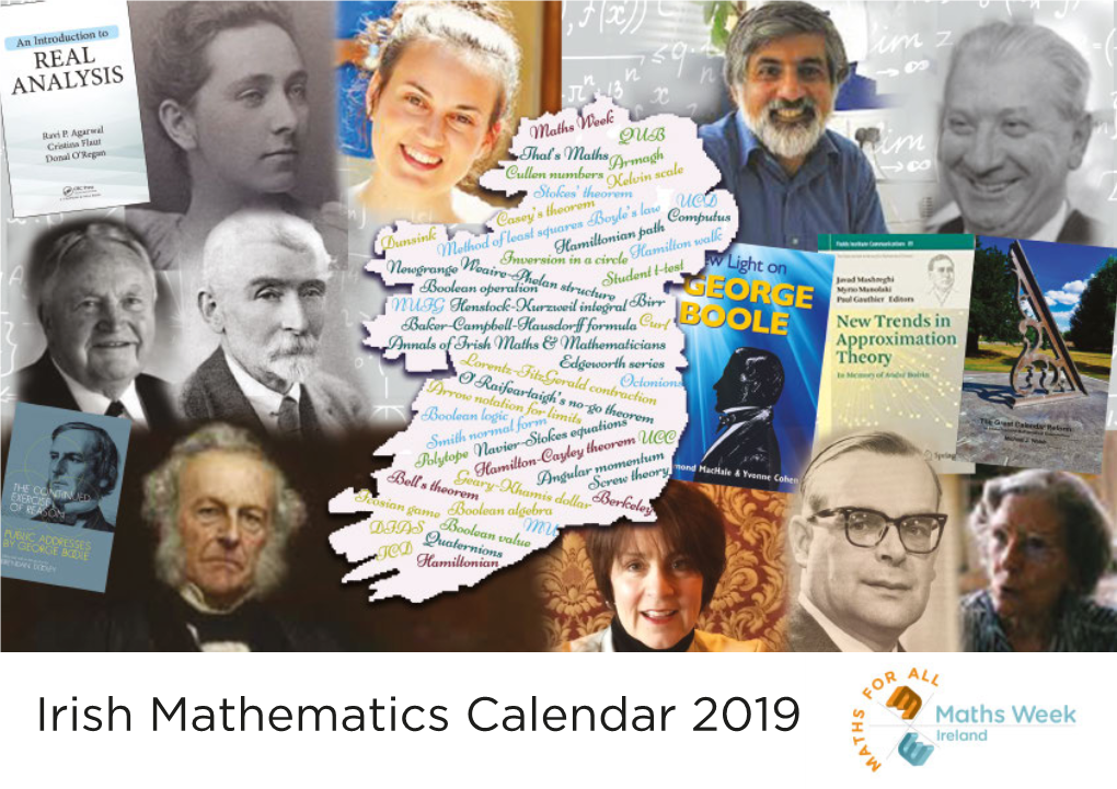 Irish Mathematics Calendar 2019