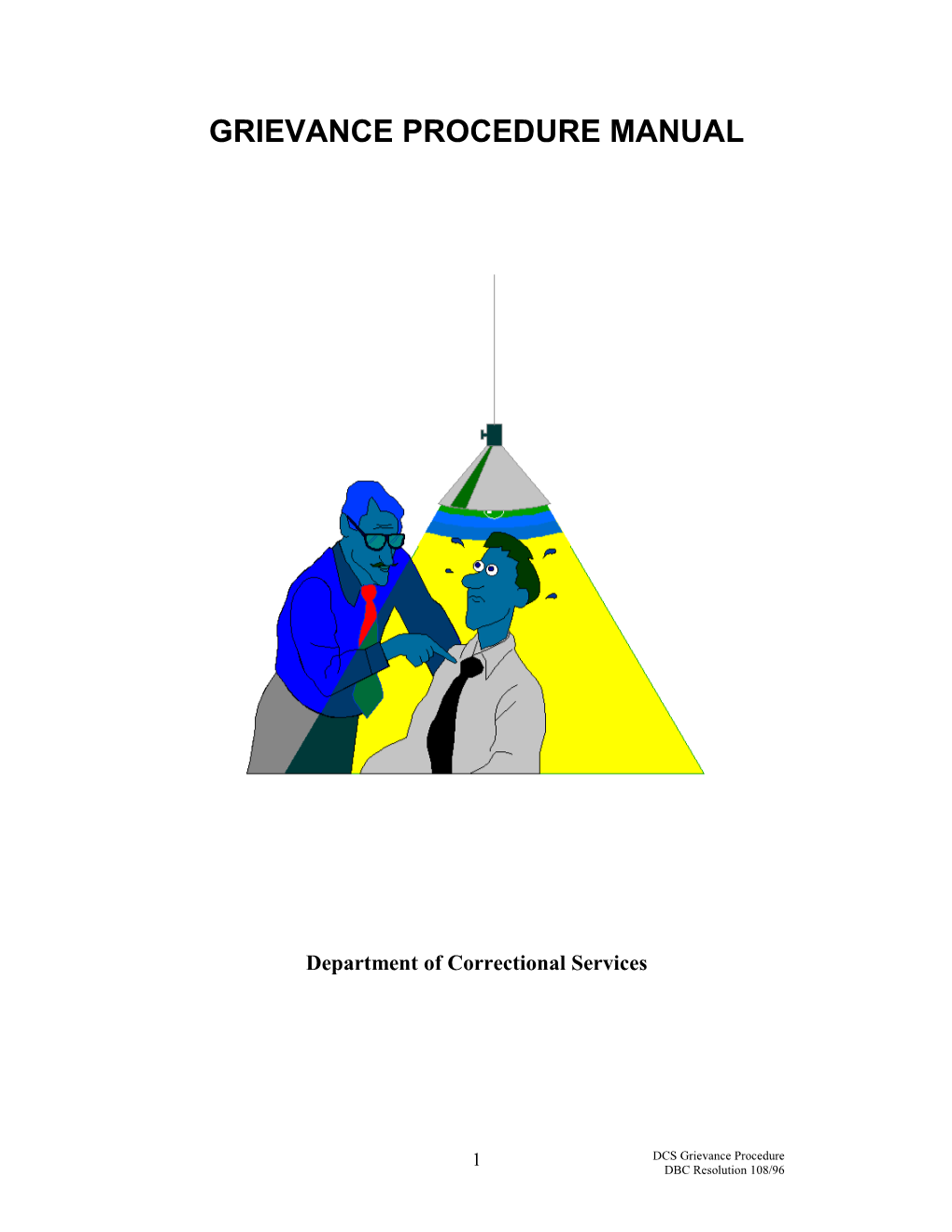 Grievance Procedure Manual