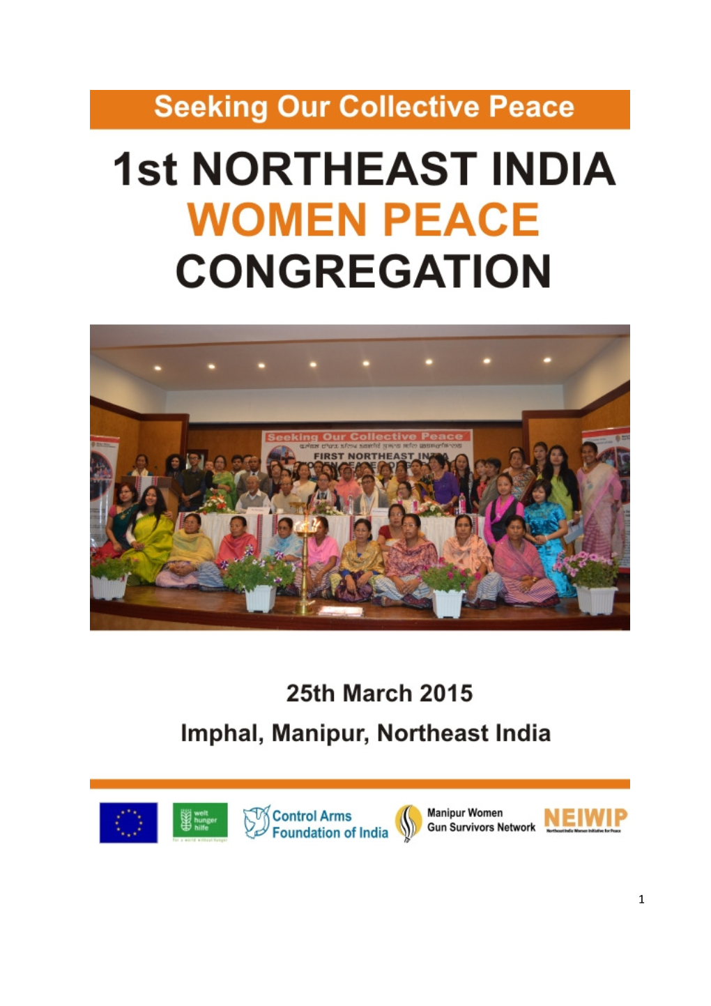 First Northeast India Women Peace Congregation
