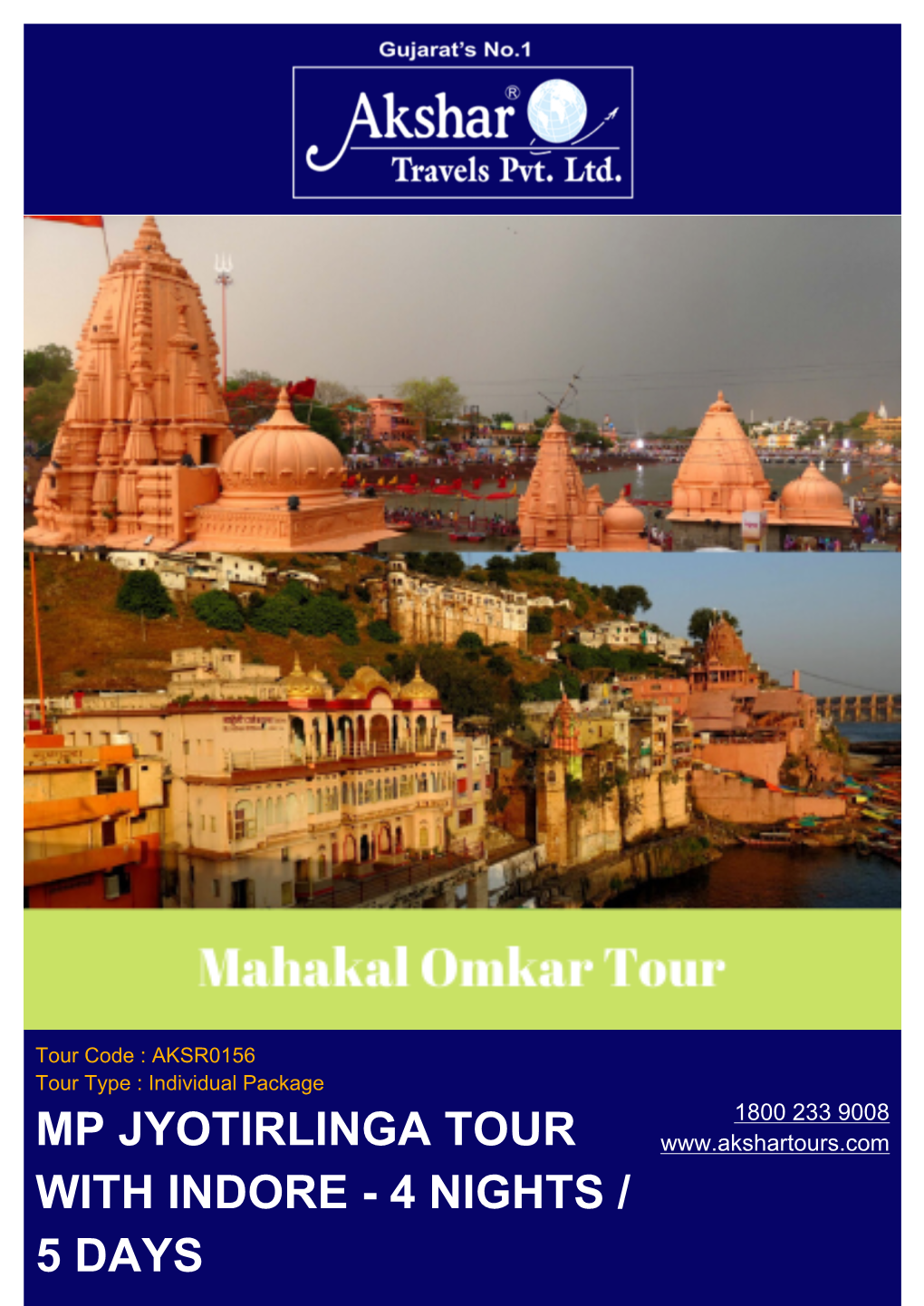 Mp Jyotirlinga Tour with Indore