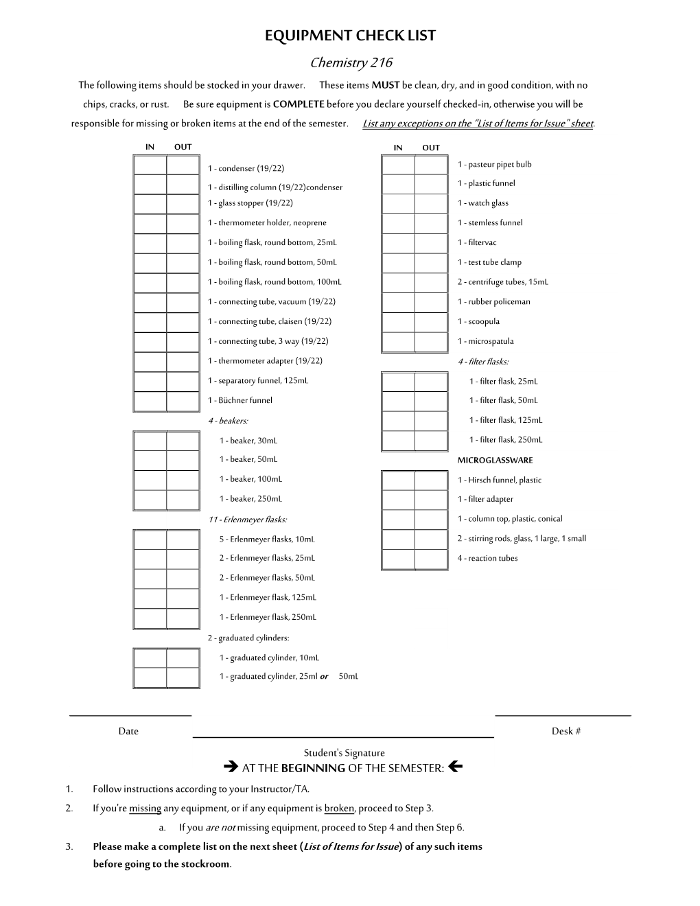 Assignmentchemistry 216