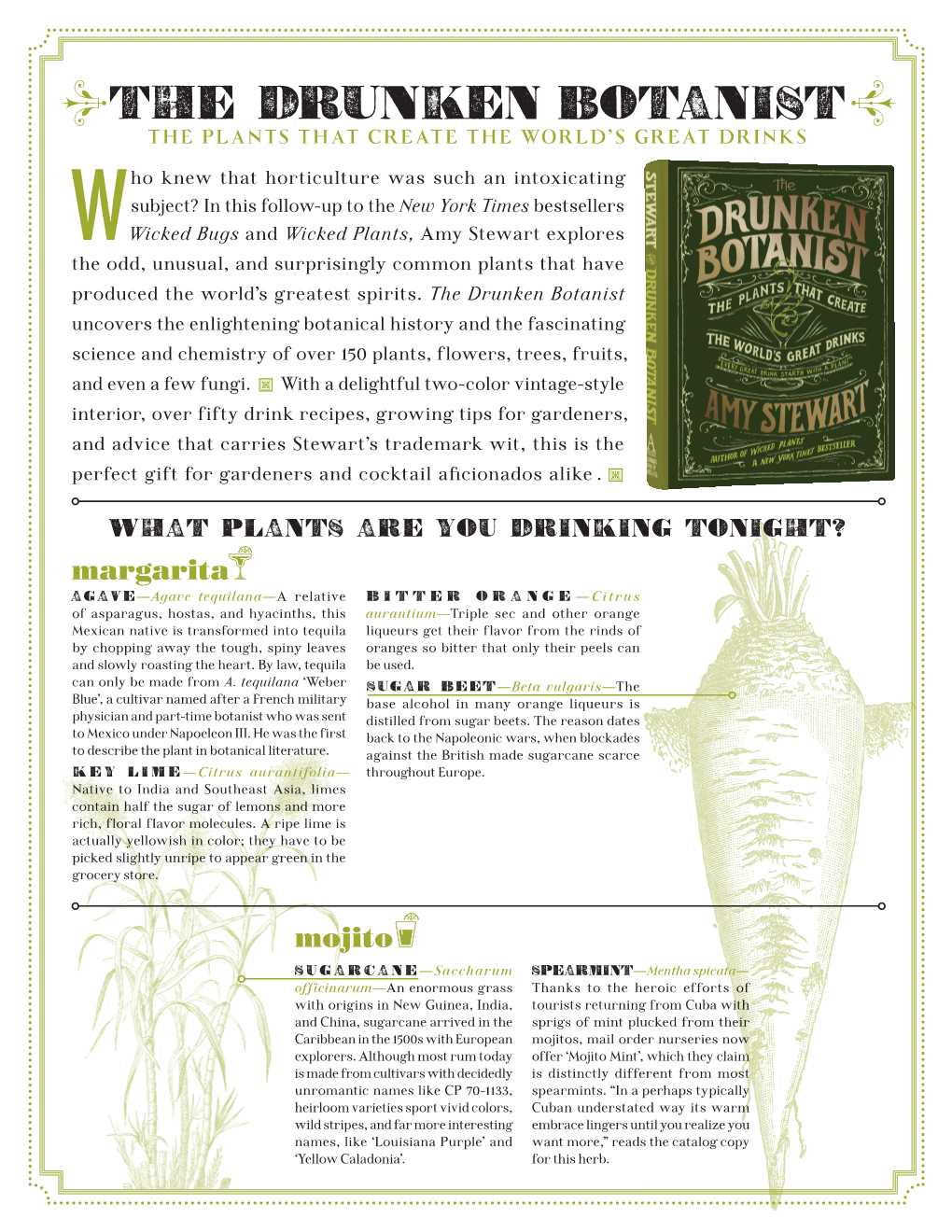 The Drunken Botanist the Plants That Create the World’S Great Drinks