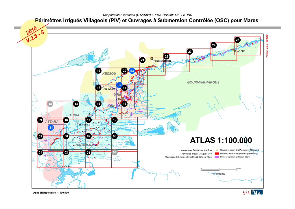 Atlas 1:100.000 %U Bara Issa