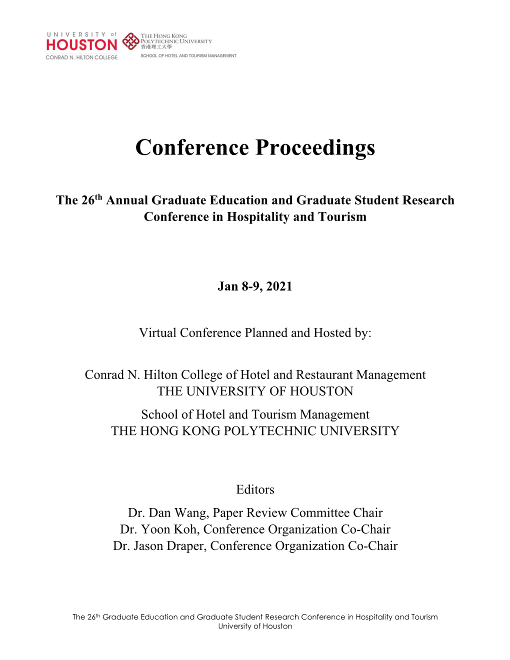 Conference Proceedings