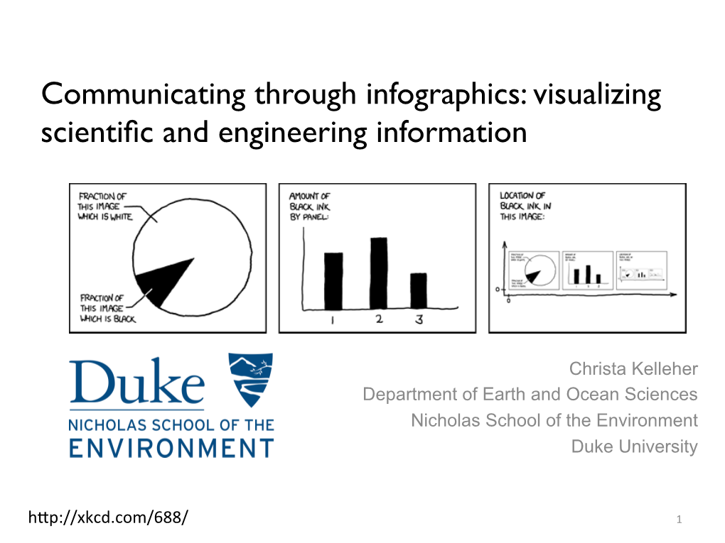 Communicating Through Infographics: Visualizing Scientiﬁc and Engineering Information