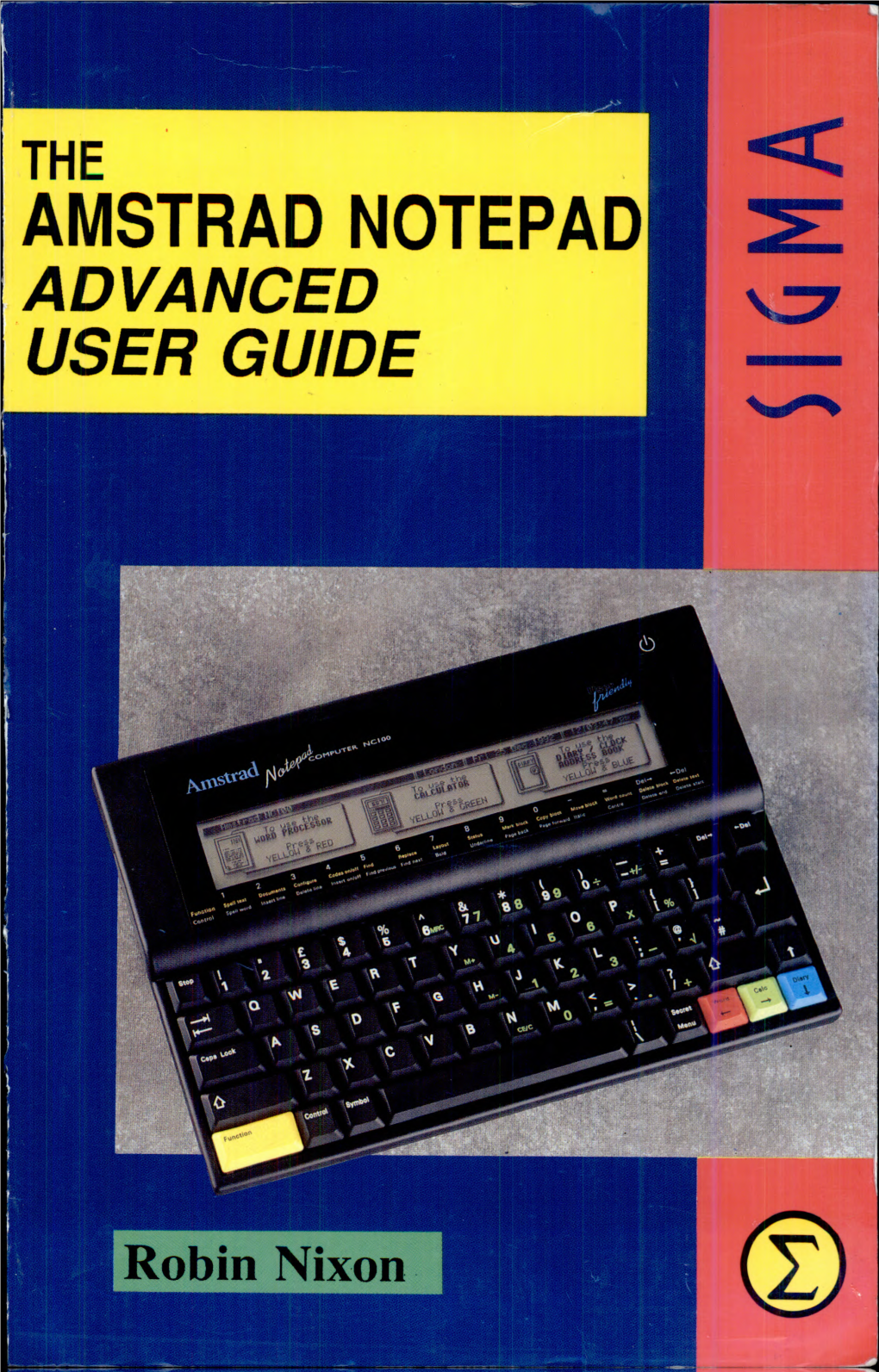 The Amstrad Notepad Advanced User Guide