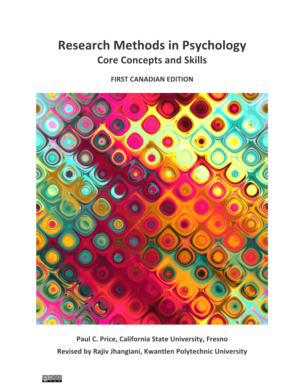 Research Methods in Psychology Core Concepts and Skills