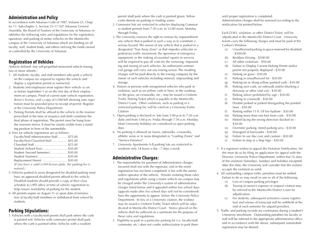 UAM Traffic Regulations