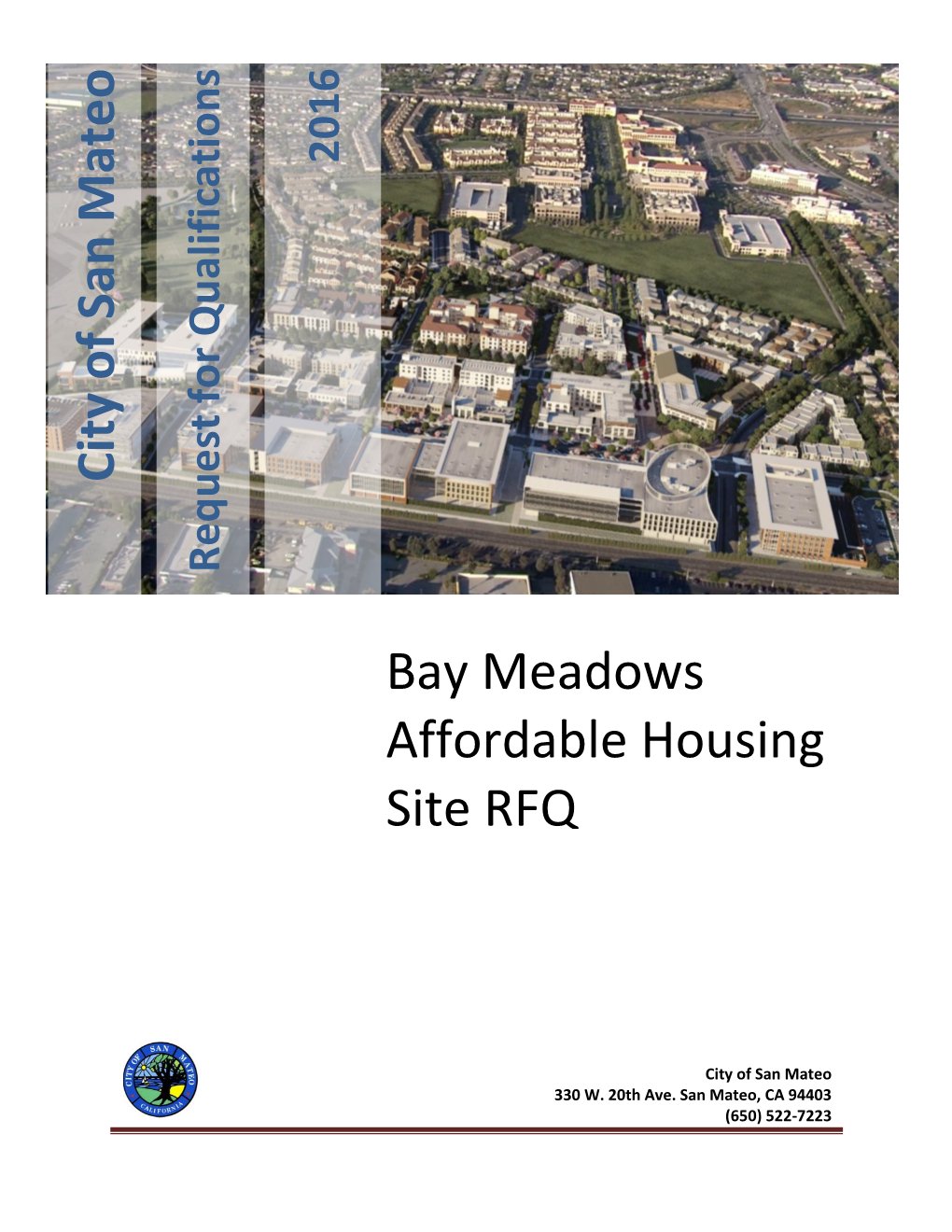 City of San Mateo Bay Meadows Affordable Housing Site