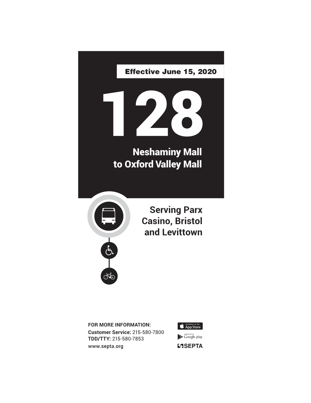 Neshaminy Mall to Oxford Valley Mall