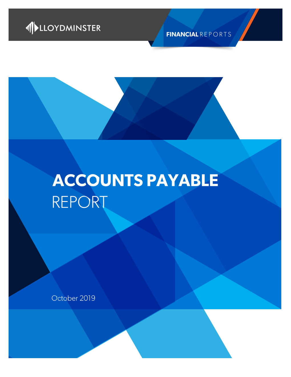 Accounts Payable Report