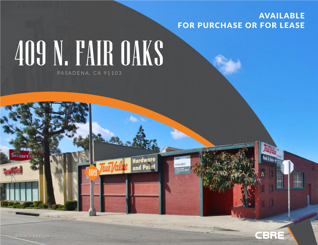 409 N Fair Oaks Brochure