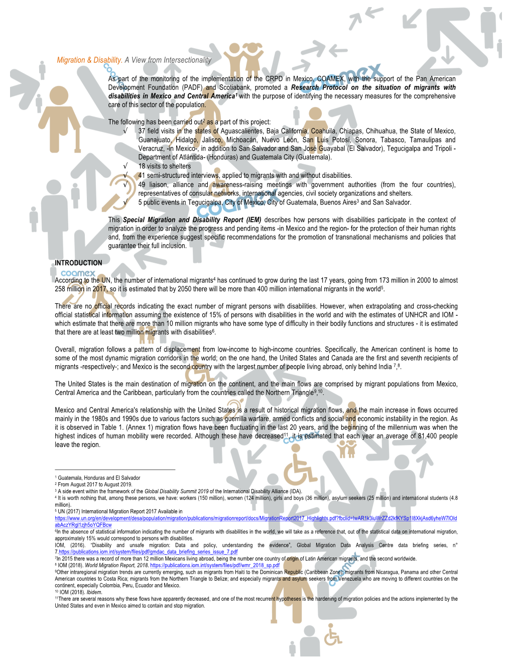 Migration & Disability. a View from Intersectionality