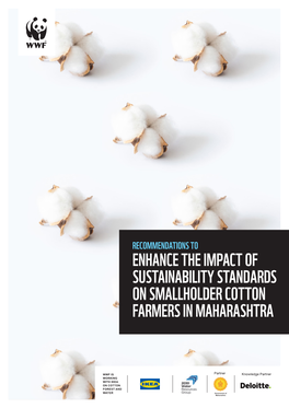Recommendations to Enhance the Impact of Sustainability Standards on Smallholder Cotton Farmers in Maharashtra