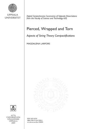 Aspects of String Theory Compactifications