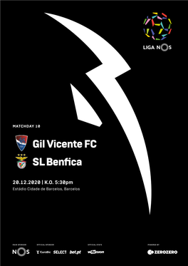 Gil Vicente FC SL Benfica