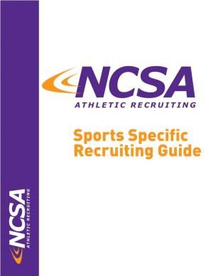 Sports Specific Recruiting Guide