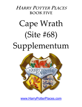 Cape Wrath Supplementum