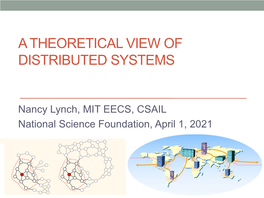 Distributed Algorithms for Wireless Networks