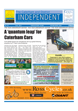 CATERHAM AUTO Cataxltd REPAIRS Est