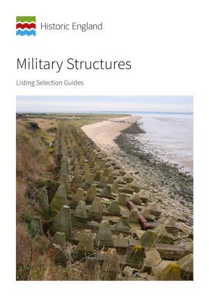 Military Structures Listing Selection Guides Summary