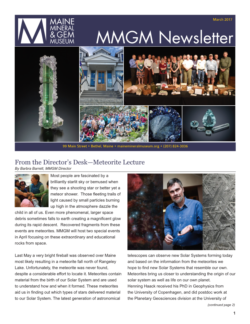 MMGM Newsletter