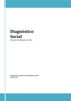 Diagnóstico Social Município De Albergaria-A-Velha